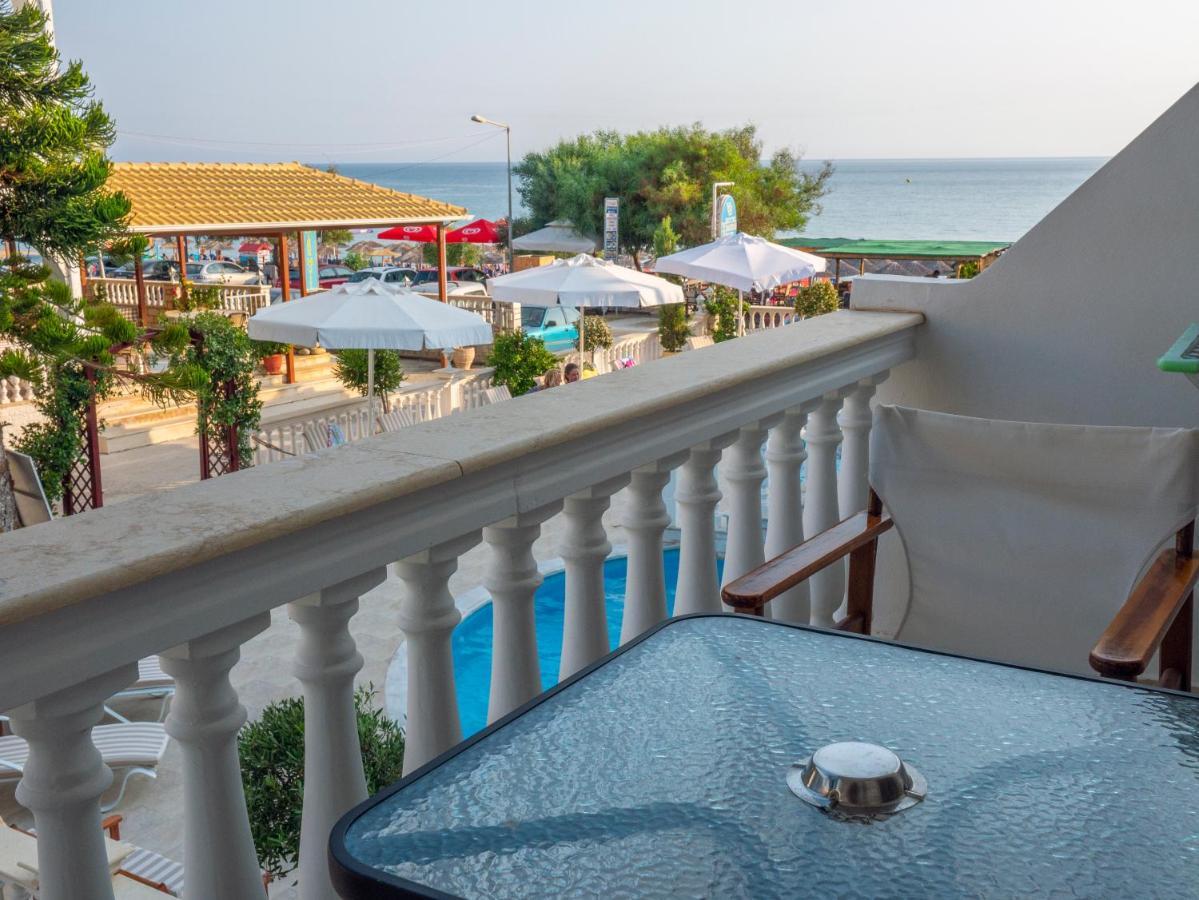 Vrachos Beach Hotel Bagian luar foto
