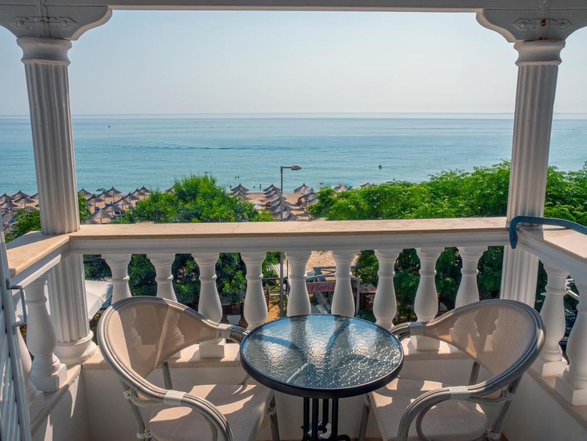 Vrachos Beach Hotel Bagian luar foto