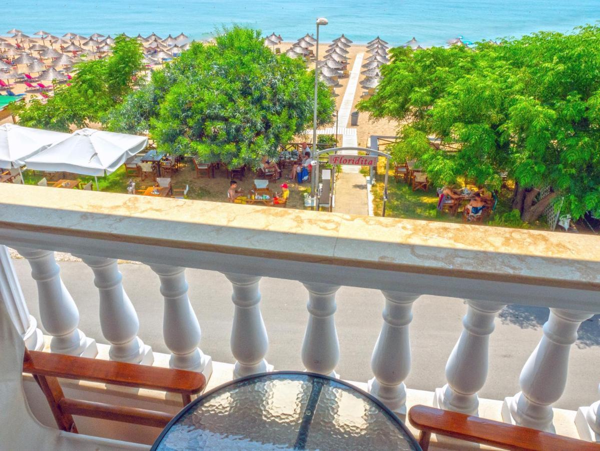 Vrachos Beach Hotel Bagian luar foto
