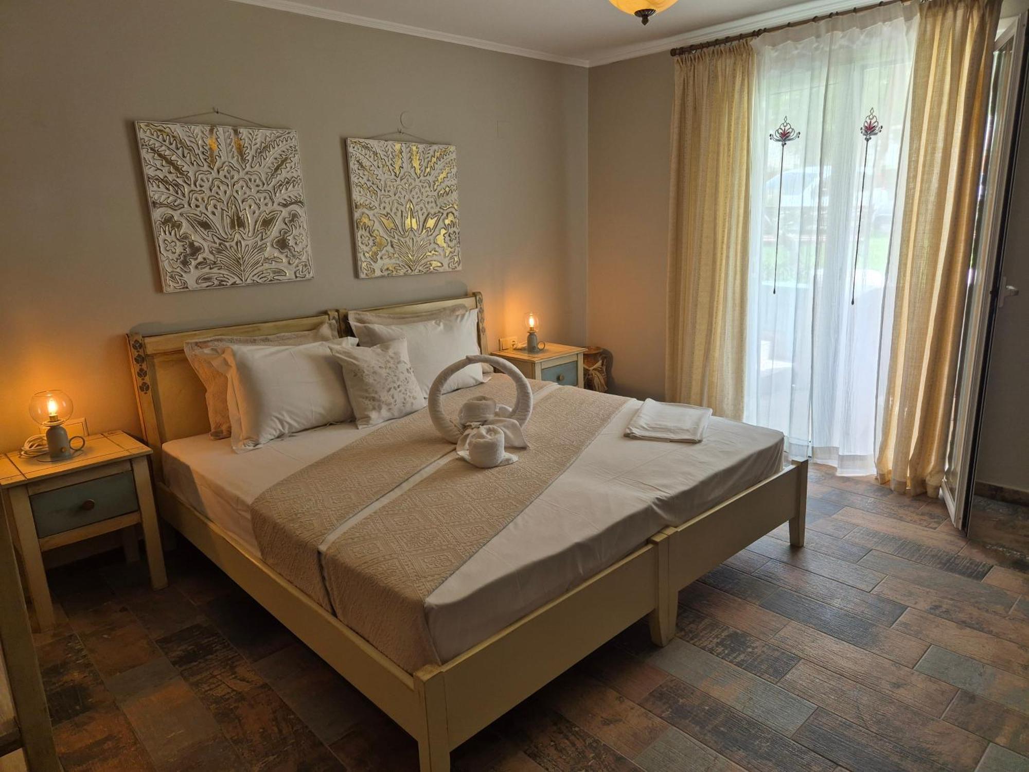 Vrachos Beach Hotel Bagian luar foto