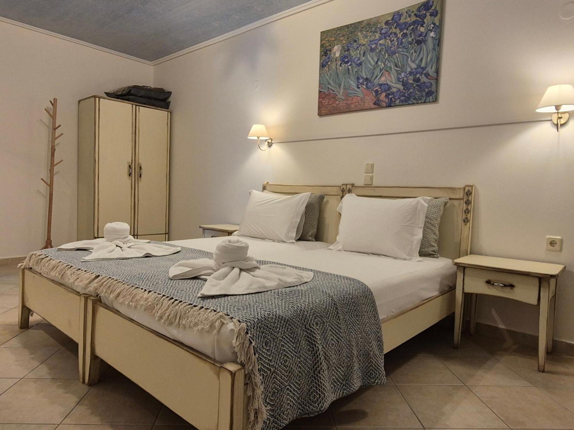 Vrachos Beach Hotel Bagian luar foto