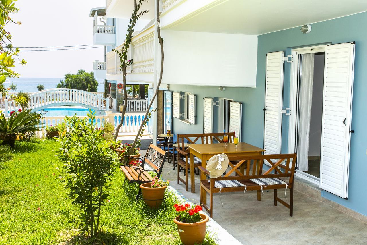Vrachos Beach Hotel Bagian luar foto